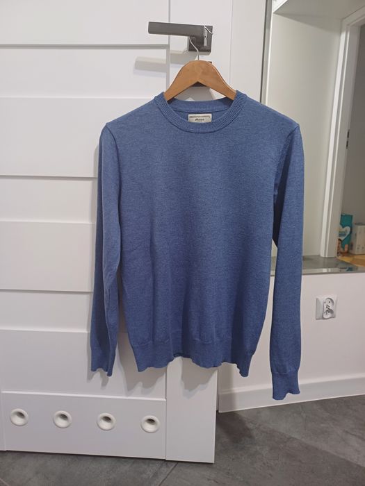 Klasyczny sweter męski , wiskoza,  Christiano Baldinucci r. S