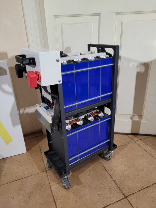 Lifepo4 батарея 24В 7 кВт в сборе, JKBMS 200Ач