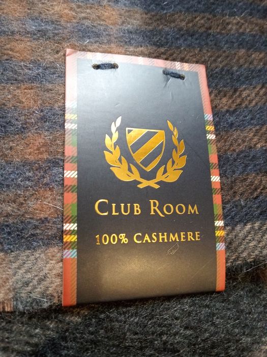 Статусний шарф Club Room + подарунок шарф  пашміна
