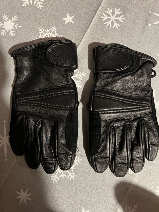 Rękaeice ochronne skórzane do zjazdu ba linie