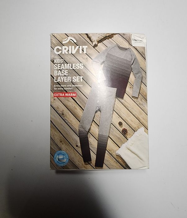 Нова crivit термобілизна спортивна 146-152 см для дівчинки термоштани