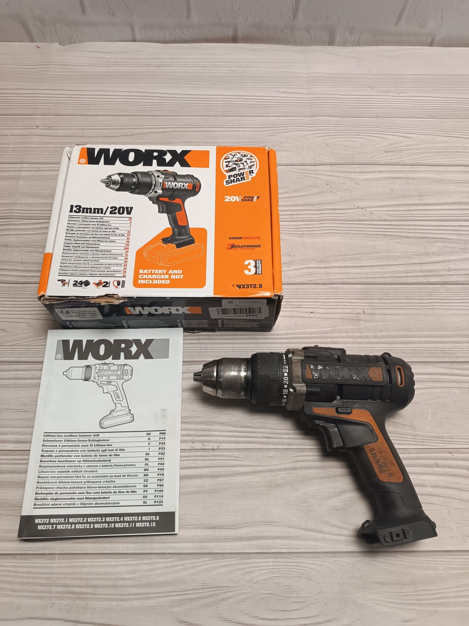 WORX WX372.9 20 50 1 979 Olx