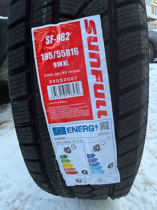 Продам НОВУЮ шину Sunfull SF-982 195/55 R16