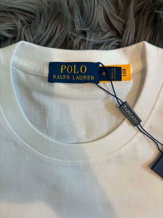 Koszulka Polo Ralph Lauren w klasycznym białym kolorze