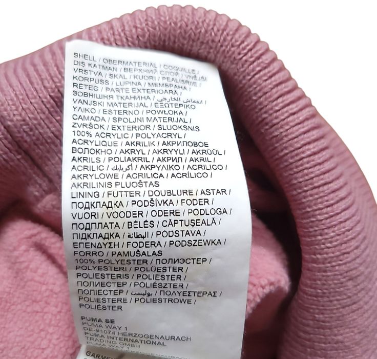 Różowa czapka / beanie – Puma