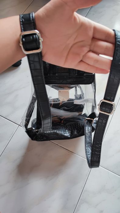 Mala de costas transparente Primark