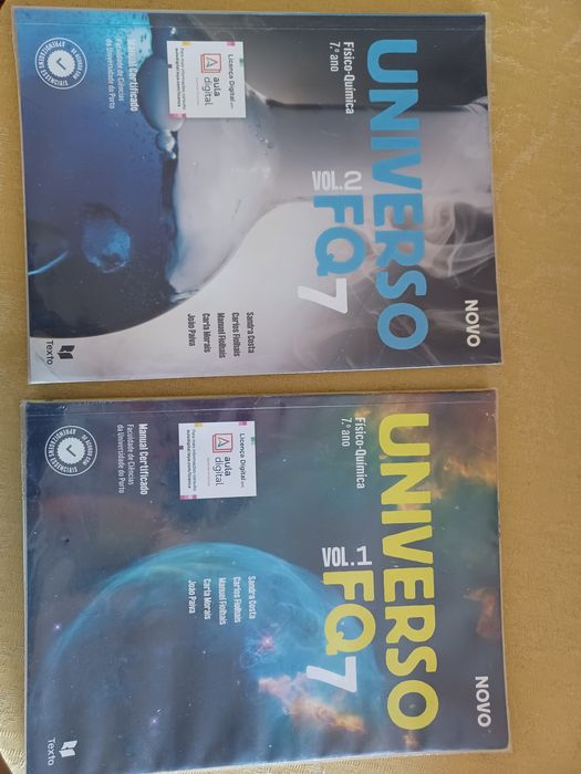Universe 7 Textbooks - Physics and Chemistry - 7th Grade (Like New)