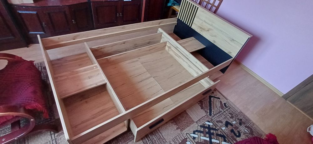 Łużko 120x200 z szufladą