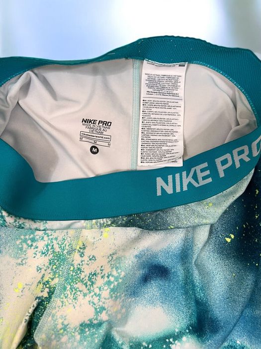Nike Pro roz. M damskie legginsy sportowe 7/8 bieganie