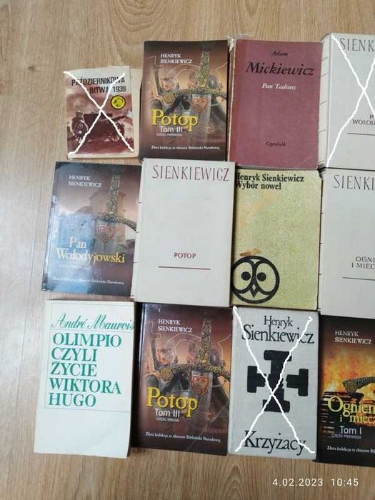 Książki historyczne i inne