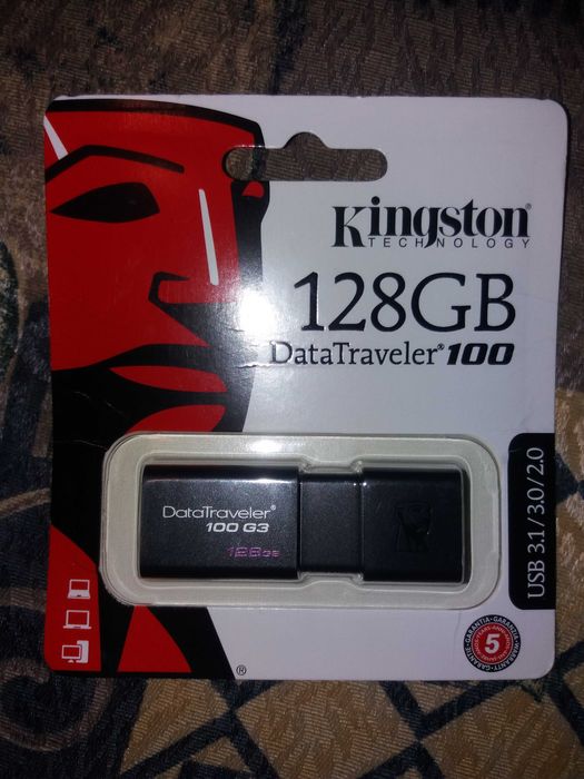 флешка kingston 128Gb usb3.2