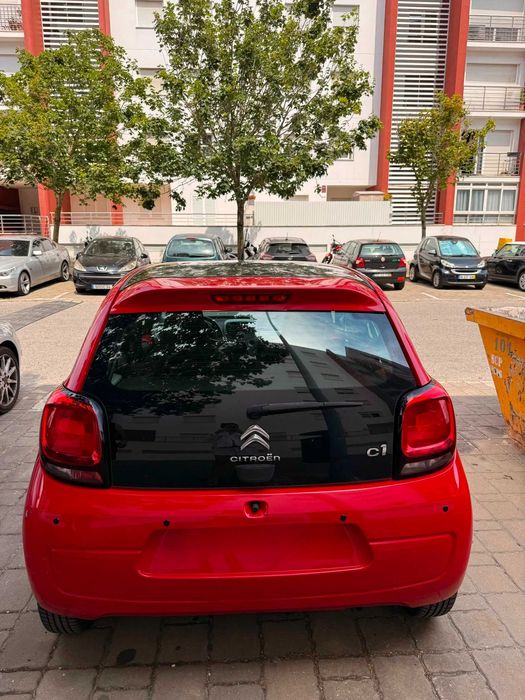 Citroen c1 vermelho 2015