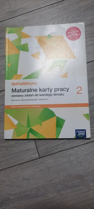 Maturalne karty pracy matematyka klasa 2  podstawa i rozszerzenie