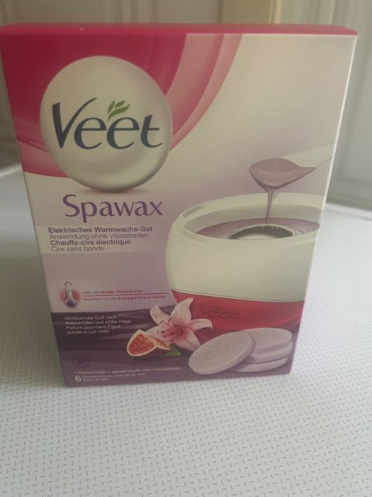 Maquina de cera veet nova com discos