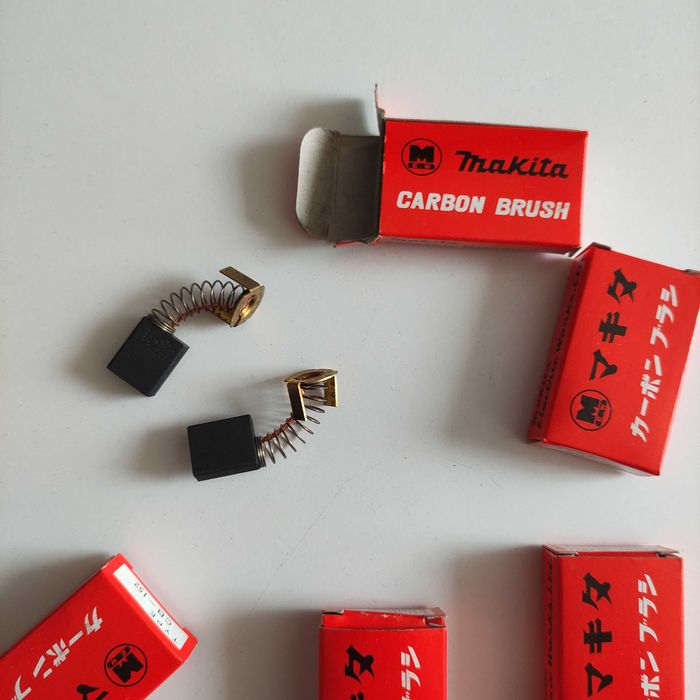 Szczotki węglowe Makita CB-152 Oryginalne - 5 opakowań 20 sztuk Nowe