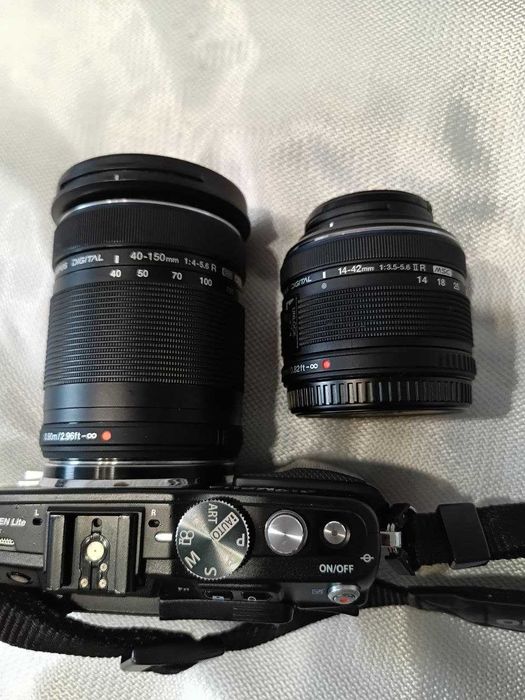 Фотоапарат Olympus PEN E-PL5 kit 40-150 мм, обьектив 14-42 мм, сумка