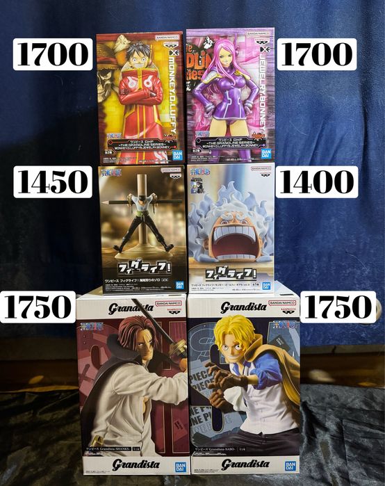 Нові Оригінальні фігурки Ван Піс