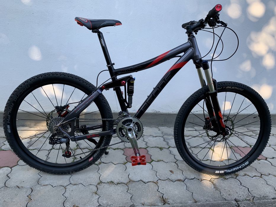 Двопідвіс BeOne moko FS 140, deore XT, SRAM 9, RockShox, 26, 203