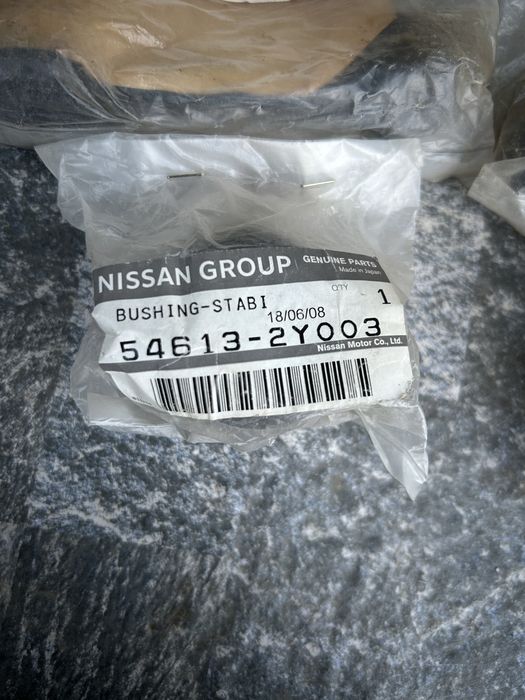 Стійки втулки стабілізатора nissan primera p12