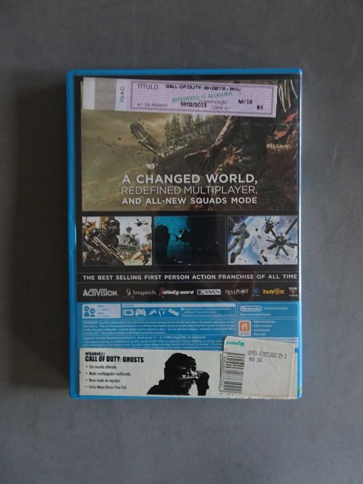 WII Game - Call of Duty: Ghosts64297694536449121