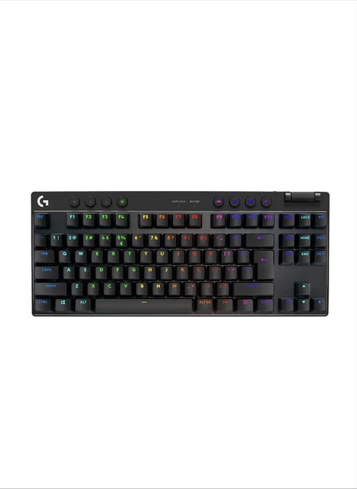 Клавіатура бездротова ігрова Logitech G Pro X TKL LightSpeed Black