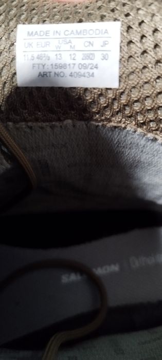 Продам черевики тактичні Salomon Quest 4D GTX Forces 2 | Coyote Brown