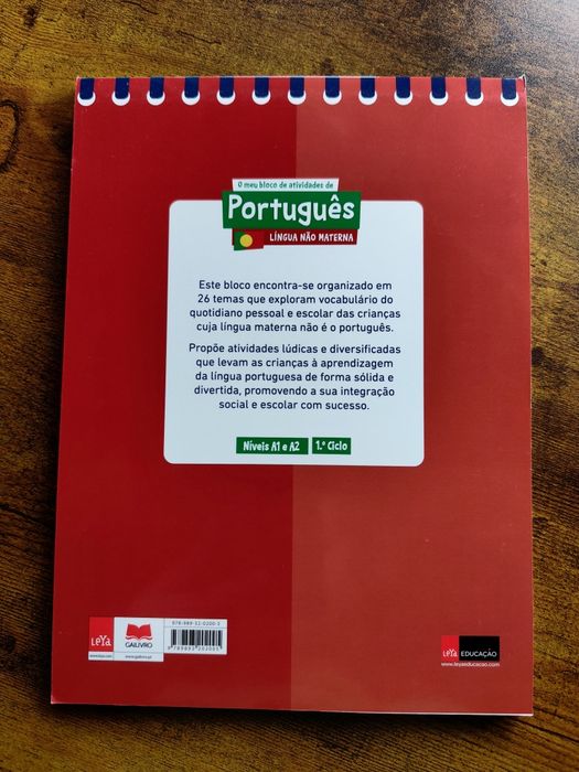 Bloco de atividades novo "Português: Língua não materna"