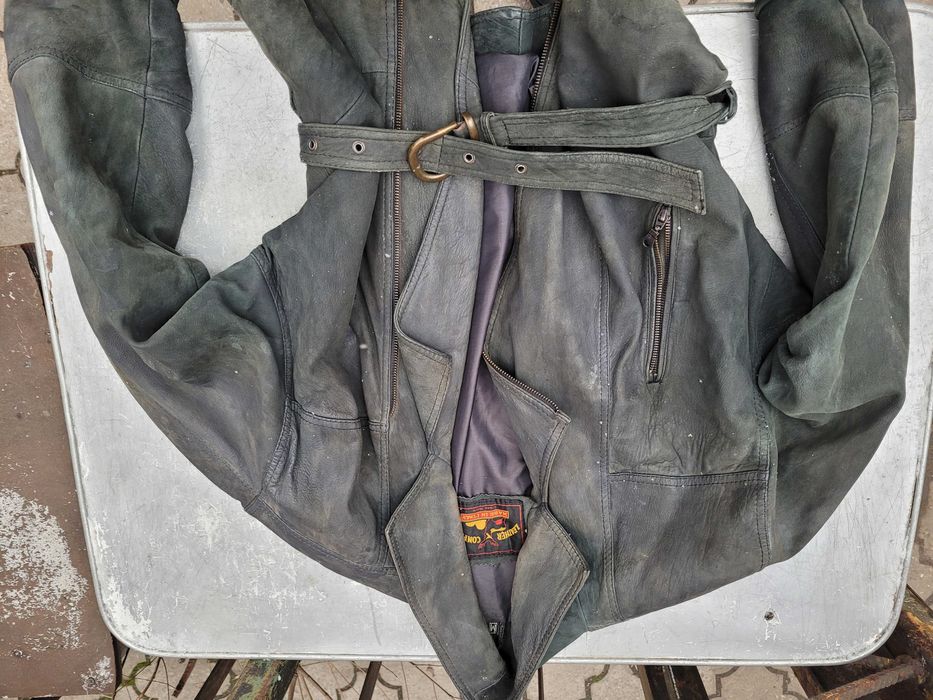 Косуха женская кожанная made in Italy