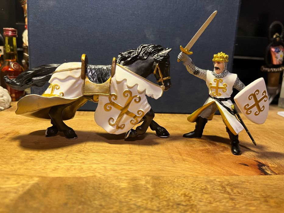 Фигурка Фэнтези Papo Принц и конь Рыцарь Всадник Латник