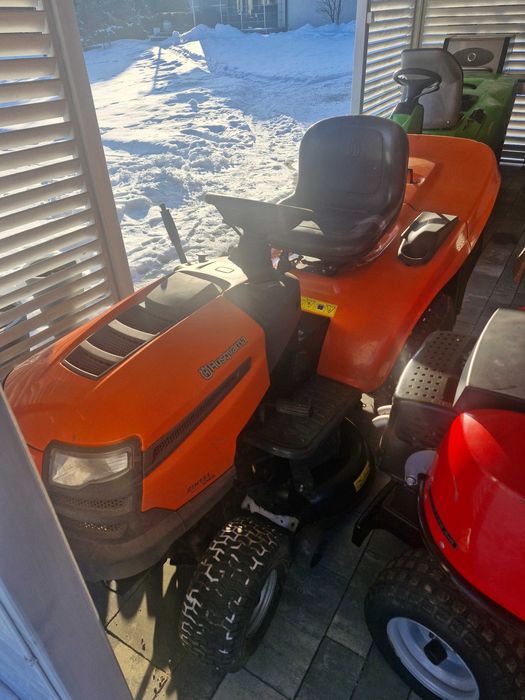 Kosiarka traktorek Husqvarna CTH151 15hp pompa automat