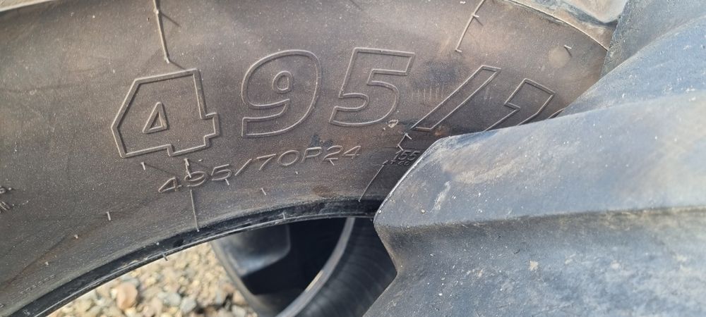 Opony rolnicze jcb 495/70r24 Michelin polecam mocne