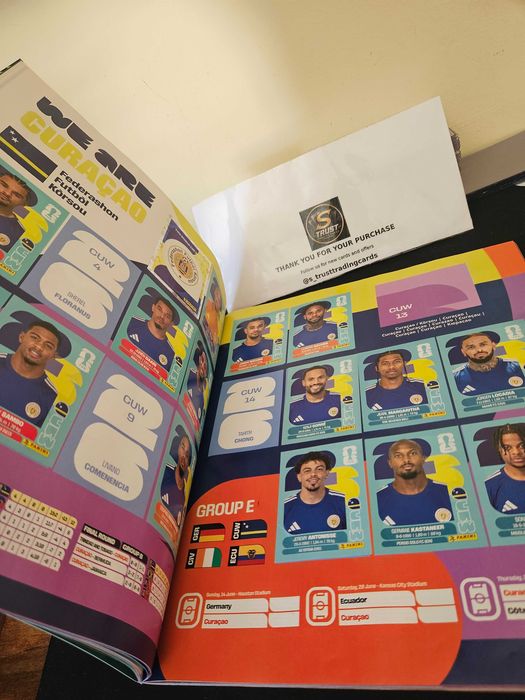 Panini FIFA World Cup 2026 Album Partially Completed 692 Stickers placed