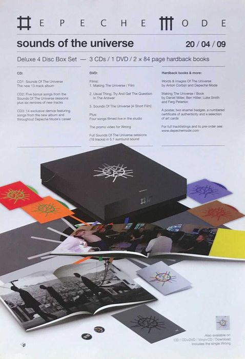 Depeche Mode - Sounds of the Universe - Deluxe Box Set