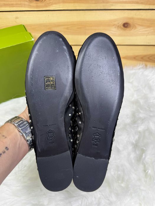 Tory Burch baleriny baletki z kryształkami rozmiar 42 drag queen