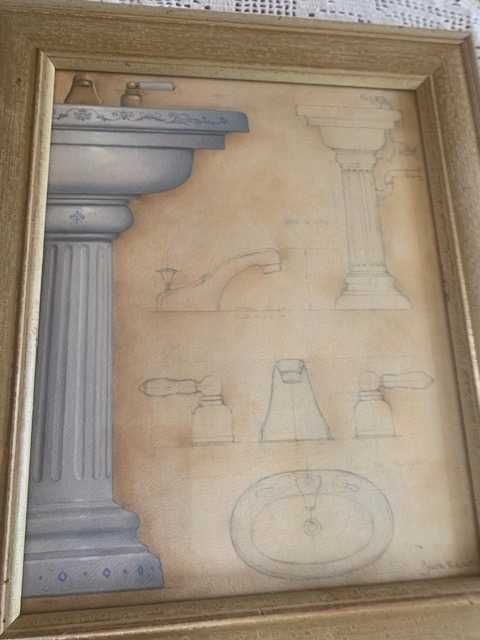 Quadros Design loiças WC