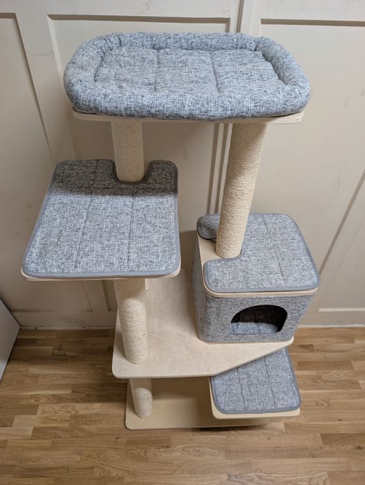 Modern Living Drapak Havana Jasnoszary 88x62x155cm BARDZO DUŻY