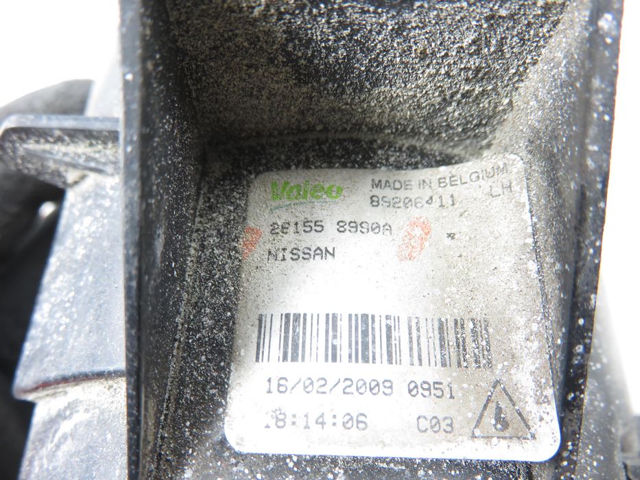Halogen Lewy Nissan Qashqai I