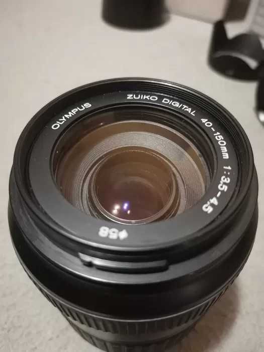 Цифровая зеркалка  OLYMPUS E-400  (double kit)