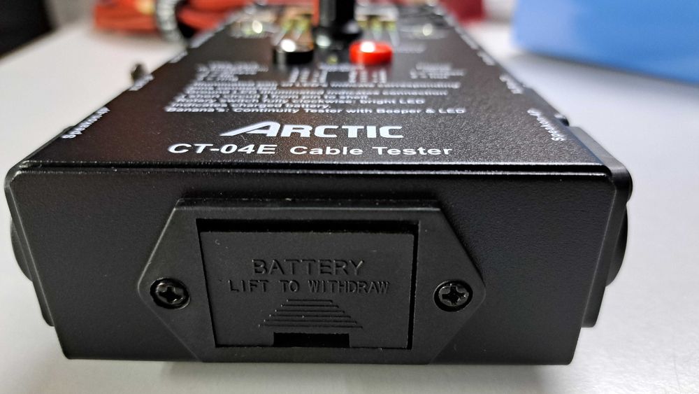 Cable tester Audio som cabos