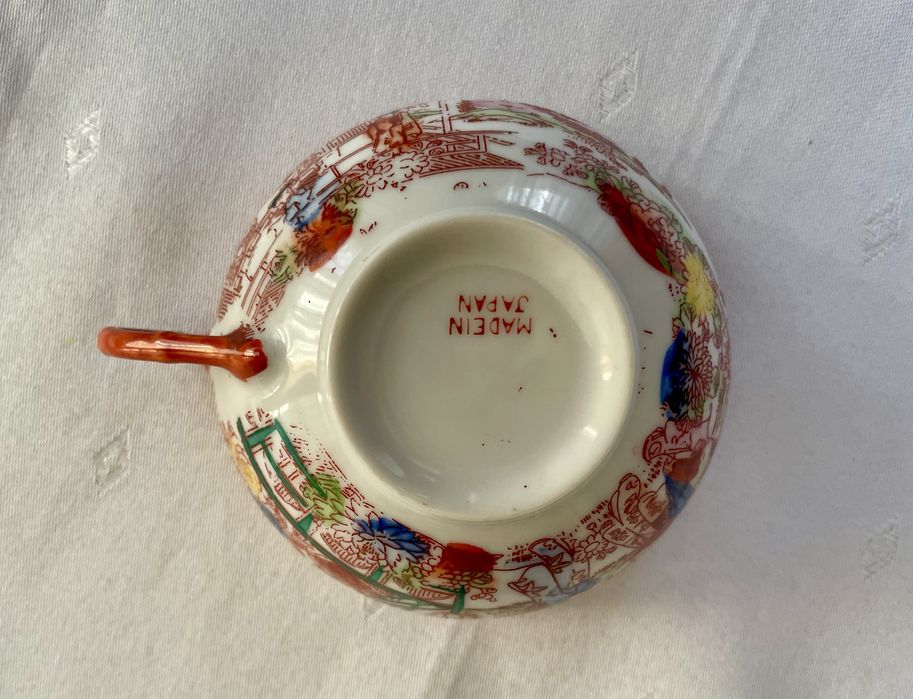 Zestaw serwis do herbaty z japońskiej porcelany