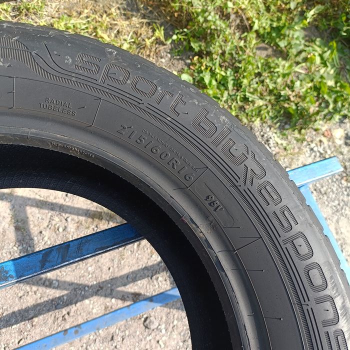 E03, 215/60r16 Dunlop Sport Blu Response 2023r 7mm