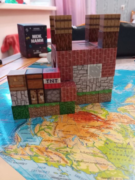 Магнітний конструктор Майнкрафт