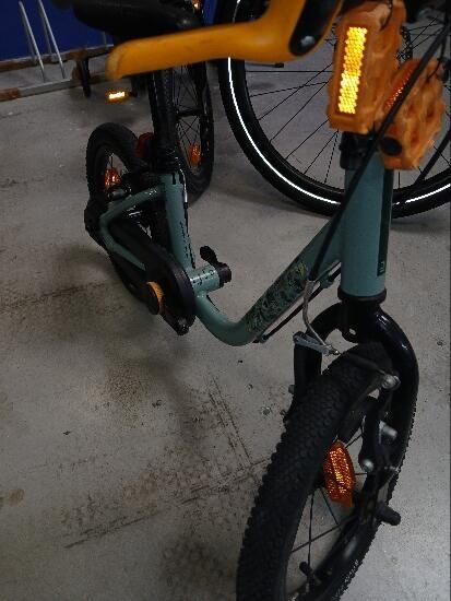BICICLETA DE APRENDIZAGEM 2 EM 1 CRIANÇA 3-5 ANOS 14" DISCOVER 900