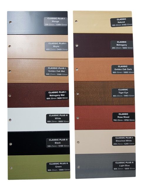 ŻALUZJE DREWNIANE BASSWOOD 25mm lub 50 mm Na wymiar. Wrocław