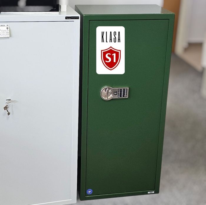 Szafa na broń S1 • Szafa MYŚLIWSKA • Zamek ELEKTRONICZNY S1 • SEJF