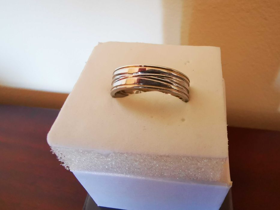 Anel em aço (2) medida 18