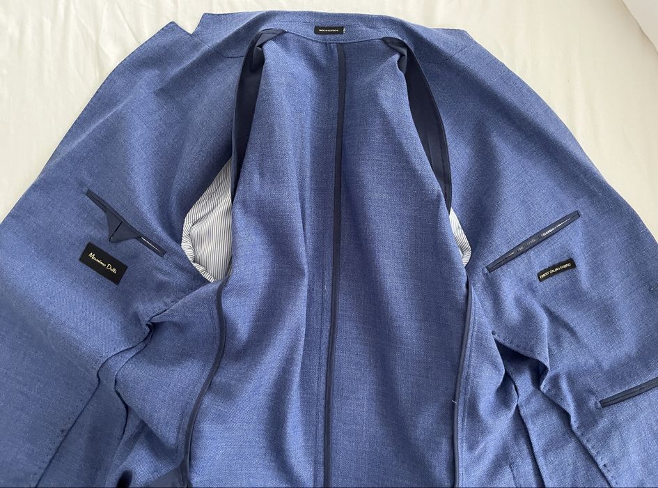 Blazer azul Massimo Dutti