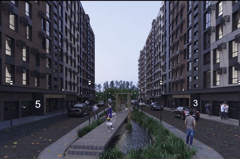 1-комнатная квартира по адресу (площадь 43,4 м²) - Atlanta.ua - фото 2