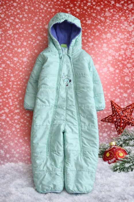 98-104 зріст Impidimpi Суцільний комбінезон. Італія. повністю на флісі