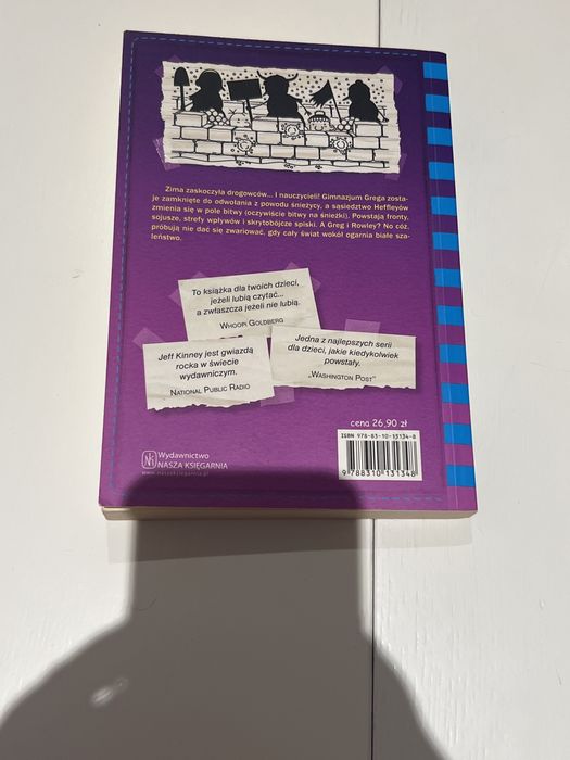 Książka „Dziennik Cwaniaczka JAK PO LODZIE” Jeff Kinney